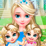 Эльза Ухаживает за Близнецами